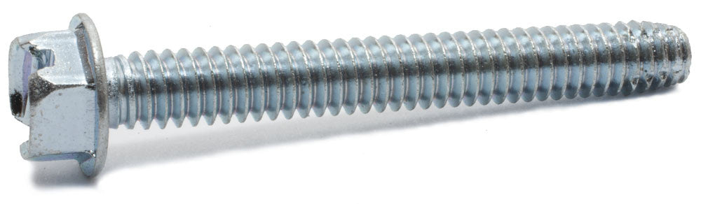 1/4-20 x 2 Slotted HWH Machine Screw Type F Zinc Plated