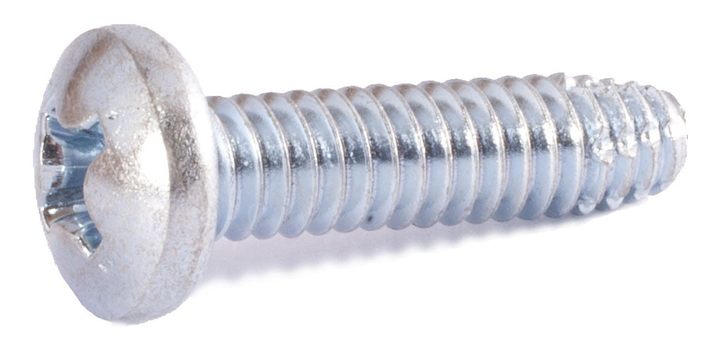 6-32 x 5/8 Phillips Pan Machine Screw Type F Zinc Plated