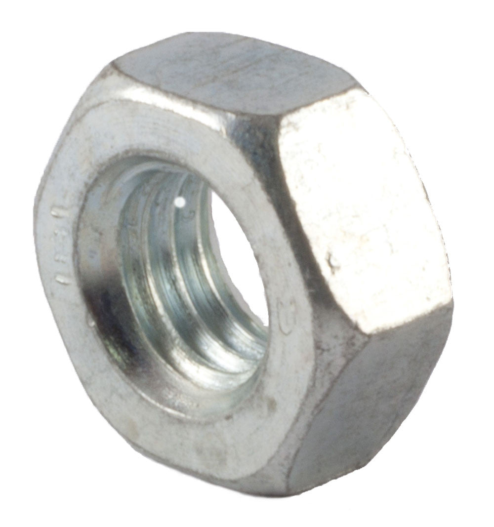 M8-1.25 Finished Hex Nut DIN 934 Class 10 Zinc Plated