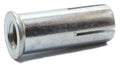 3/8-16 Lipped Drop-In Anchor Zinc (50)