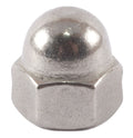 1/4-28 Cap Nut 18-8 SS