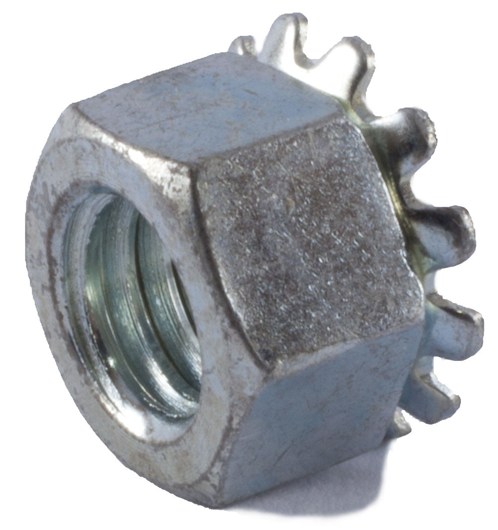 5/16-18 Keps Nut Zinc Plated