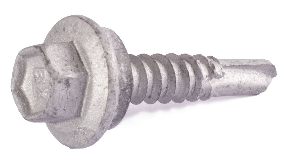 1/4-14 x 1 MAXISEAL® Hex Washer Head Self Drilling Screw (T3) Climaseal®