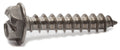 10 x 1 1/2 Slotted Hex Washer Head Sheet Metal Screw 18-8 SS