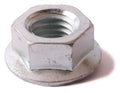 10-32 Serrated Flange Nut Zinc Plated