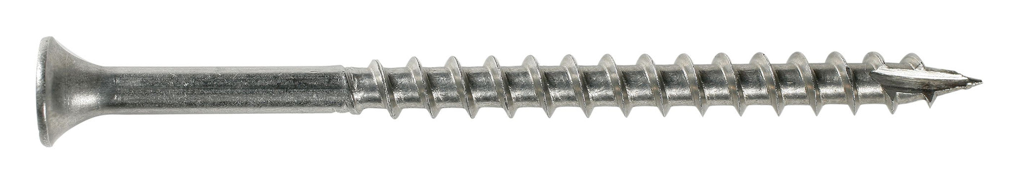 8 x 2 Simpson Bugle-Head Wood Decking Screws - Square Drive T17 316 SS - Bulk Pail (3000)