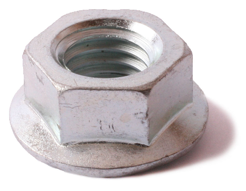 5/16-24 Serrated Flange Nut Zinc Plated