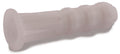 4-6-8 X 7/8 Ribbed Plastic Anchor Nylon White