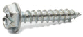 10 x 2 1/2 Slotted Hex Washer Head Sheet Metal Screw Zinc Plated