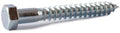 1/2 x 1 1/2 Hex Lag Screw Zinc Plated