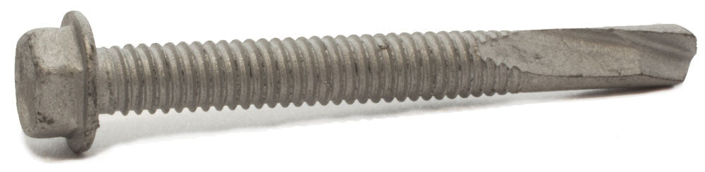 1/4-28 x 8 Hex Washer Head TEKS® Self Drilling Screw (T5) Climaseal®