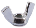 3/4-10 Wing Nut Cold Forged Type A Zinc Plated