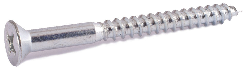 14 x 2 Phillips Flat Wood Screw Zinc Plated