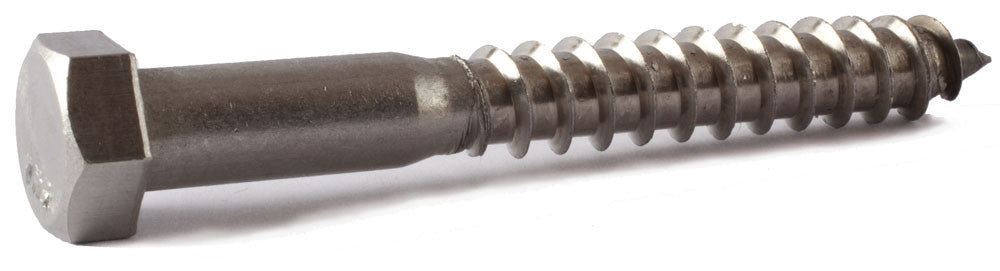 3/8 x 8Hex Lag Screw 18-8 (A2) Stainless Steel