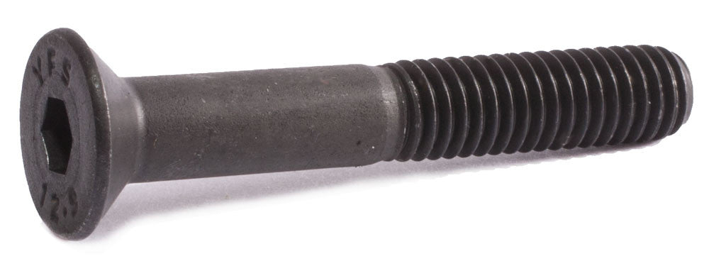 M12-1.75 x 20 Flat Socket Cap Screw 12.9 DIN 7991 Black Oxide