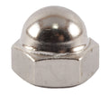 10-24 Cap Nut Nickel