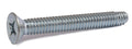 3/8-16 x 5 Phillips Flat Machine Screw Type F Zinc Plated