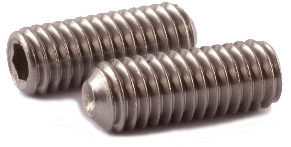 M2-0.40 x 4 Socket Set Screw Cup Point DIN 916 A2 (18-8) Stainless Steel