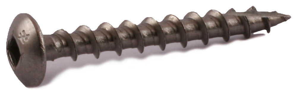 8 x 2 1/2 Simpson Truss-Head Wood Screws - Square Drive 305 SS - Carton (1000)