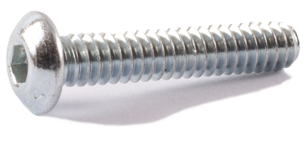 6-32 x 1/2 Button Socket Cap Screw Zinc