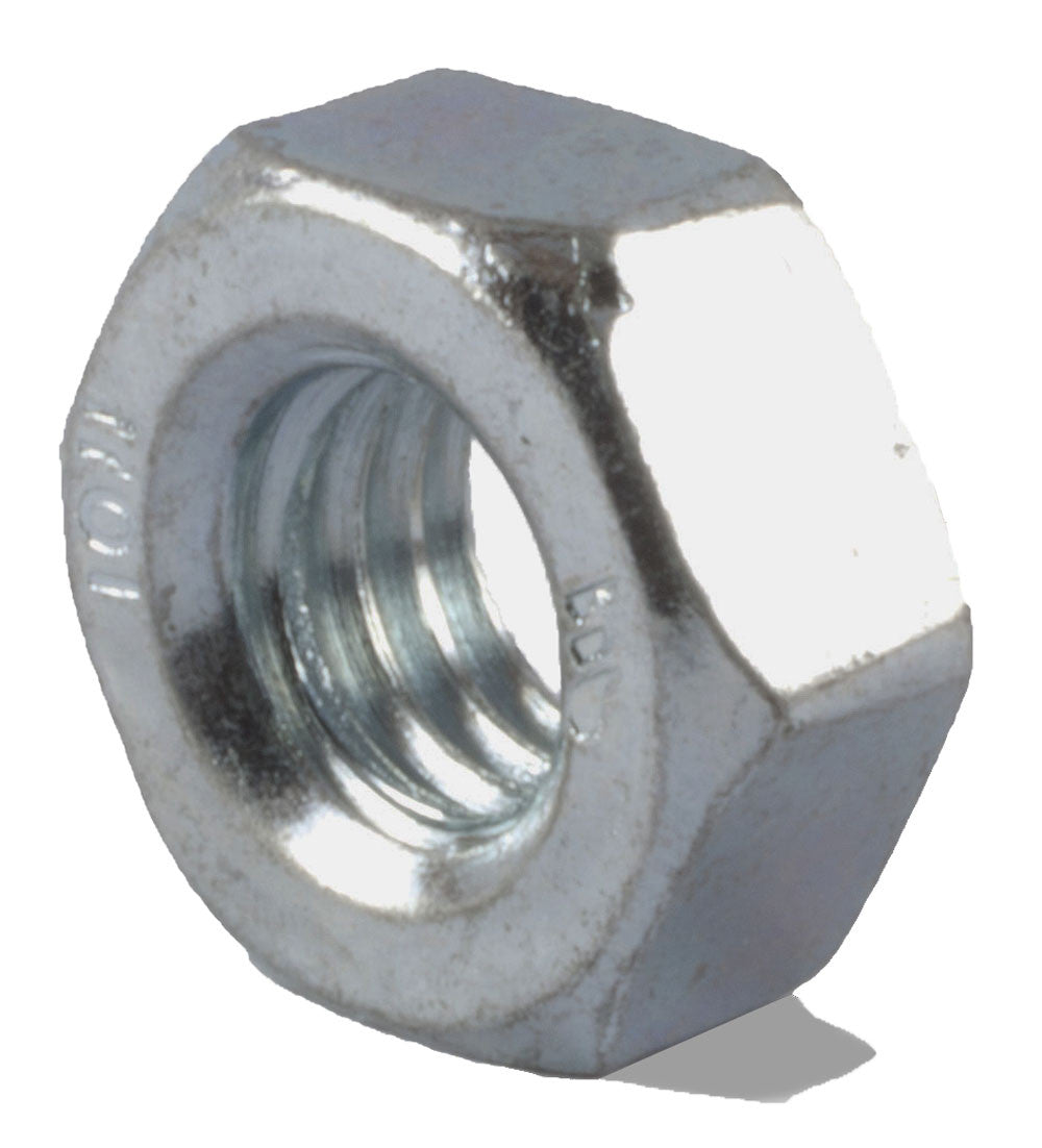 M12-1.75 Finished Hex Nut DIN 934 Class 8 Zinc Plated