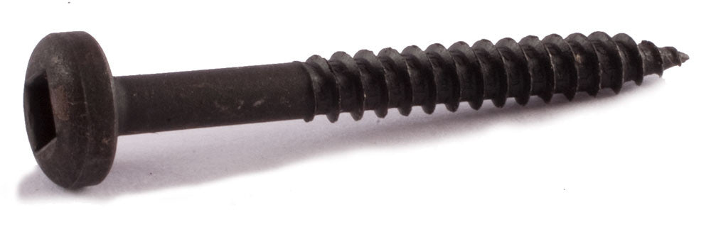 6-20 x 1 1/2 Square Pan Face Framing Screw T17 Black Oxide - Carton (7,000)