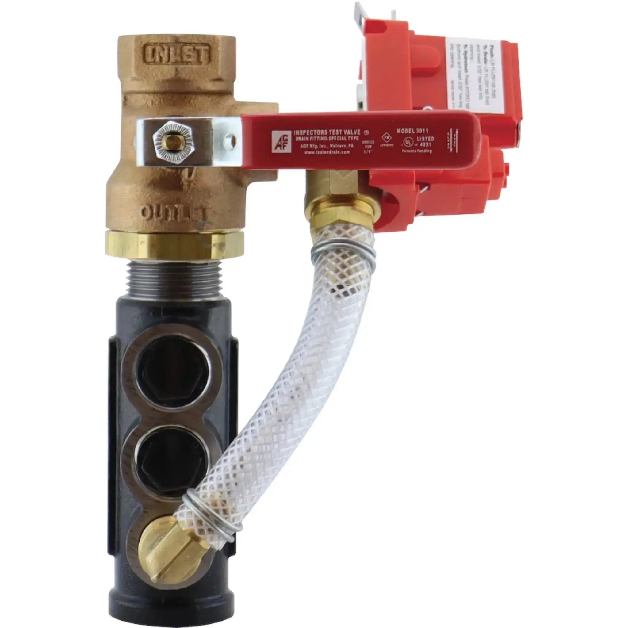 Model 3011A Inspector Test Valve With Sight Glass