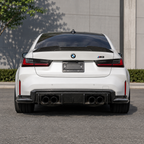Carbon Fiber Rear Diffuser Corner Extensions for BMW G80 M3 G82 M4