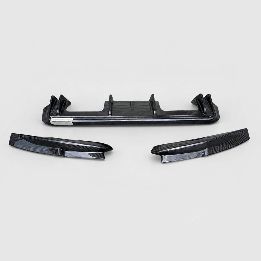 Carbon Fiber Rear Diffuser Corner Extensions for BMW G80 M3 G82 M4