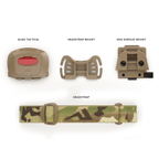 Princeton Tec Quad Tactical MPLS - 78 Lumens Headlamp - Made in USA