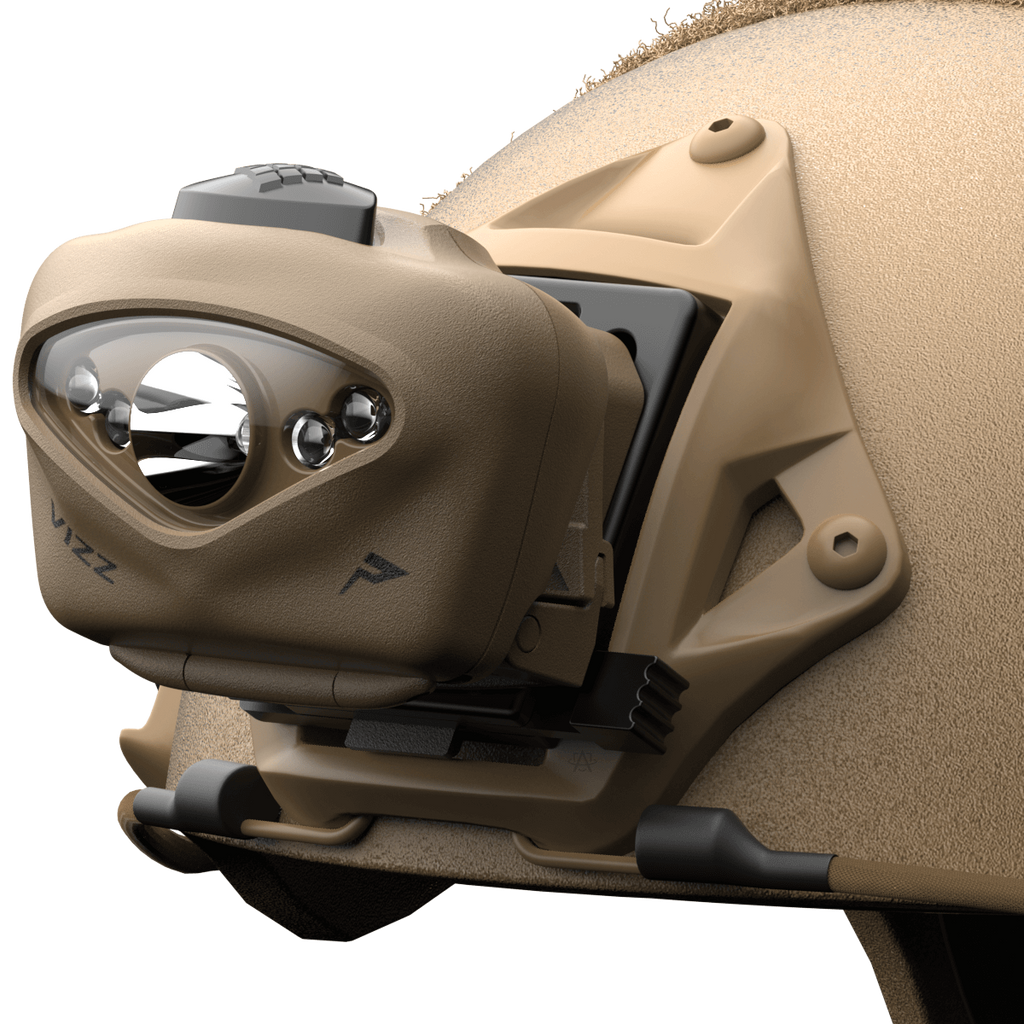 Princeton Tec Vizz Tactical MPLS - 550 Lumens Headlamp - Made in USA