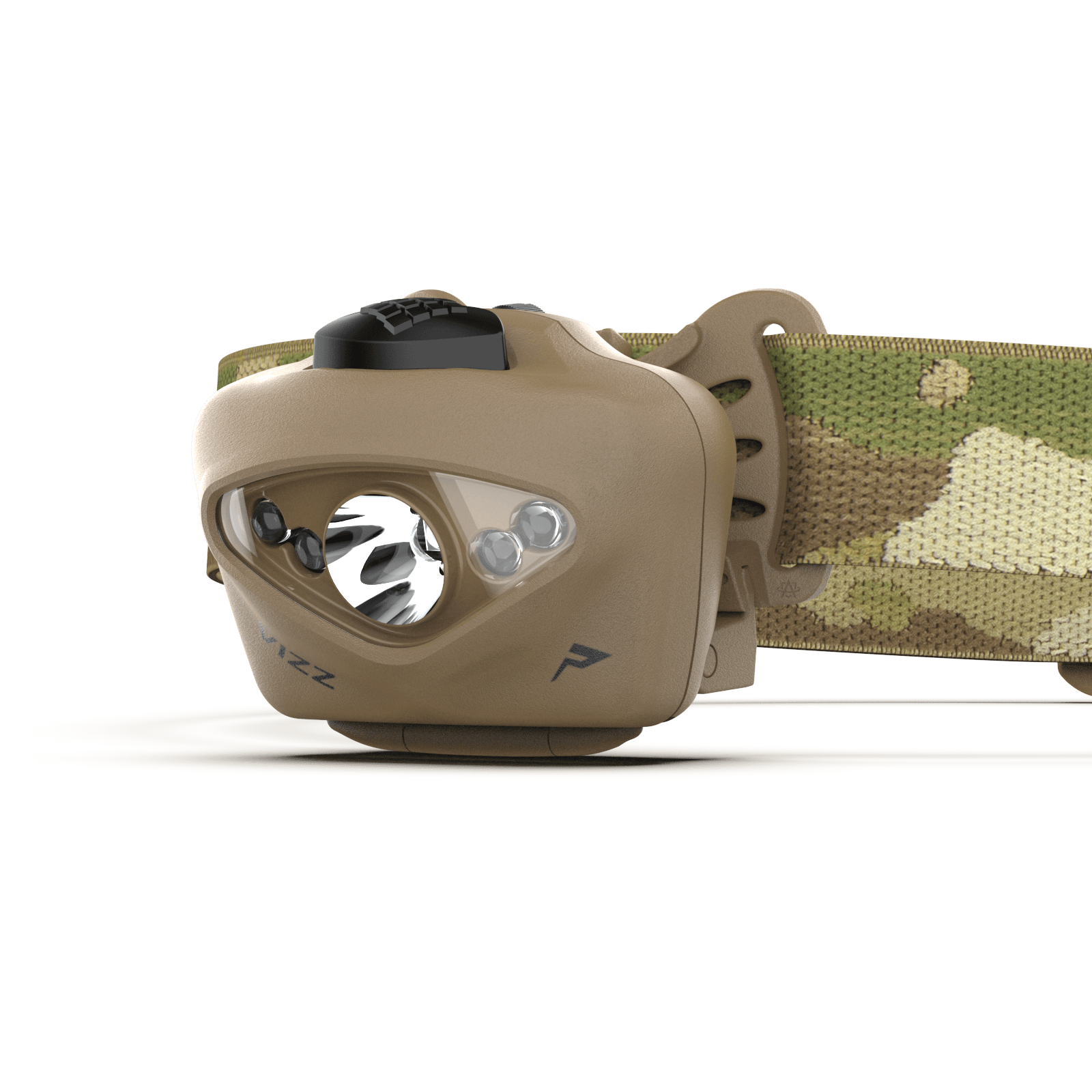 Princeton Tec Vizz Tactical MPLS - 550 Lumens Headlamp - Made in USA