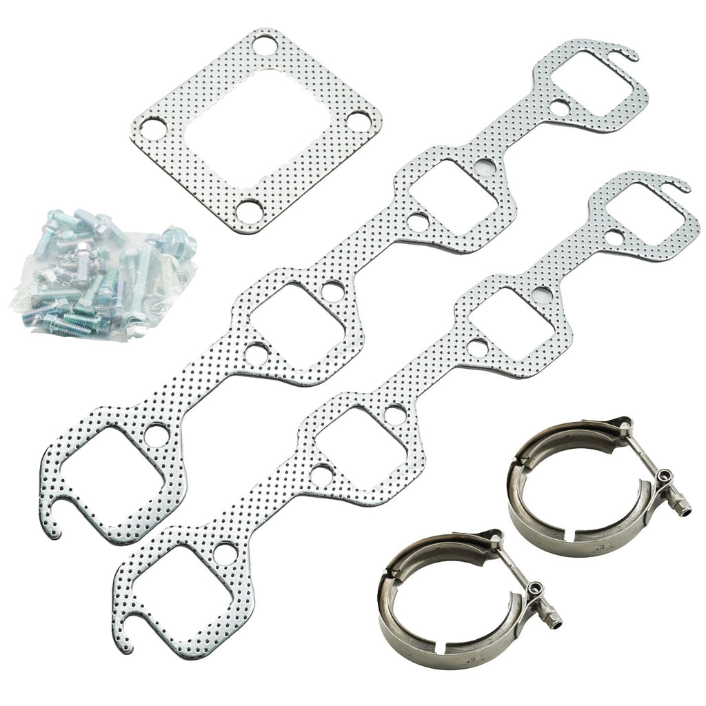 5.0L V8 T4 Turbo Manifold Kit For 1979-1993 Ford Mustang Hot Parts 304ss