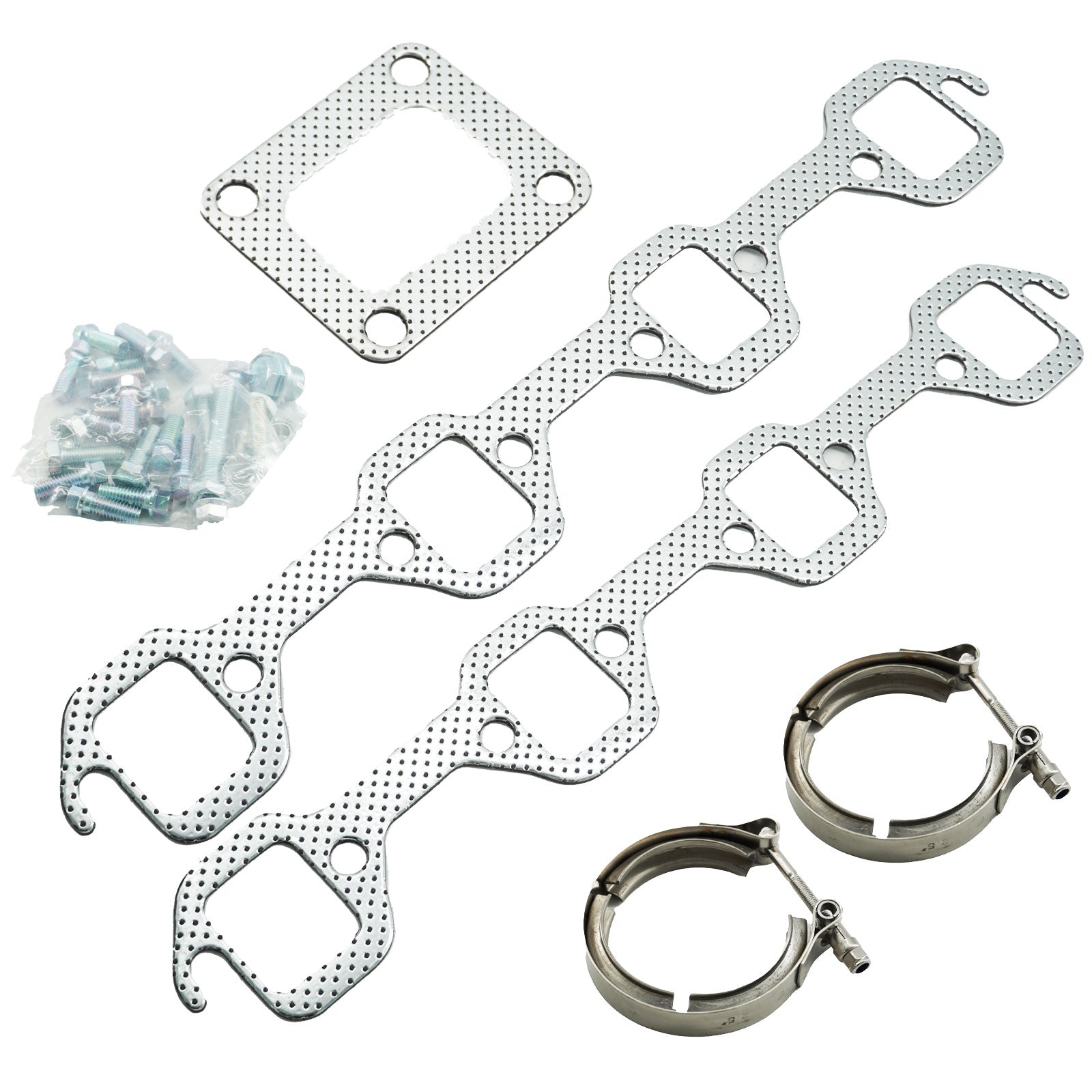5.0L V8 T4 Turbo Manifold Kit For 1979-1993 Ford Mustang Hot Parts 304ss