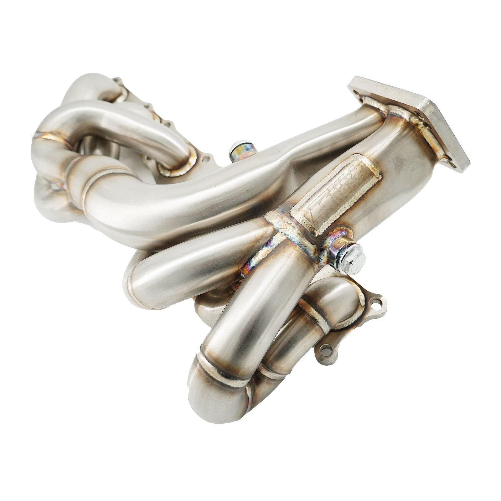 T3 T4 Single Turbo Conversion Exhaust Header Kit For N54 135i 335i 535i AWD Z4 3.0L