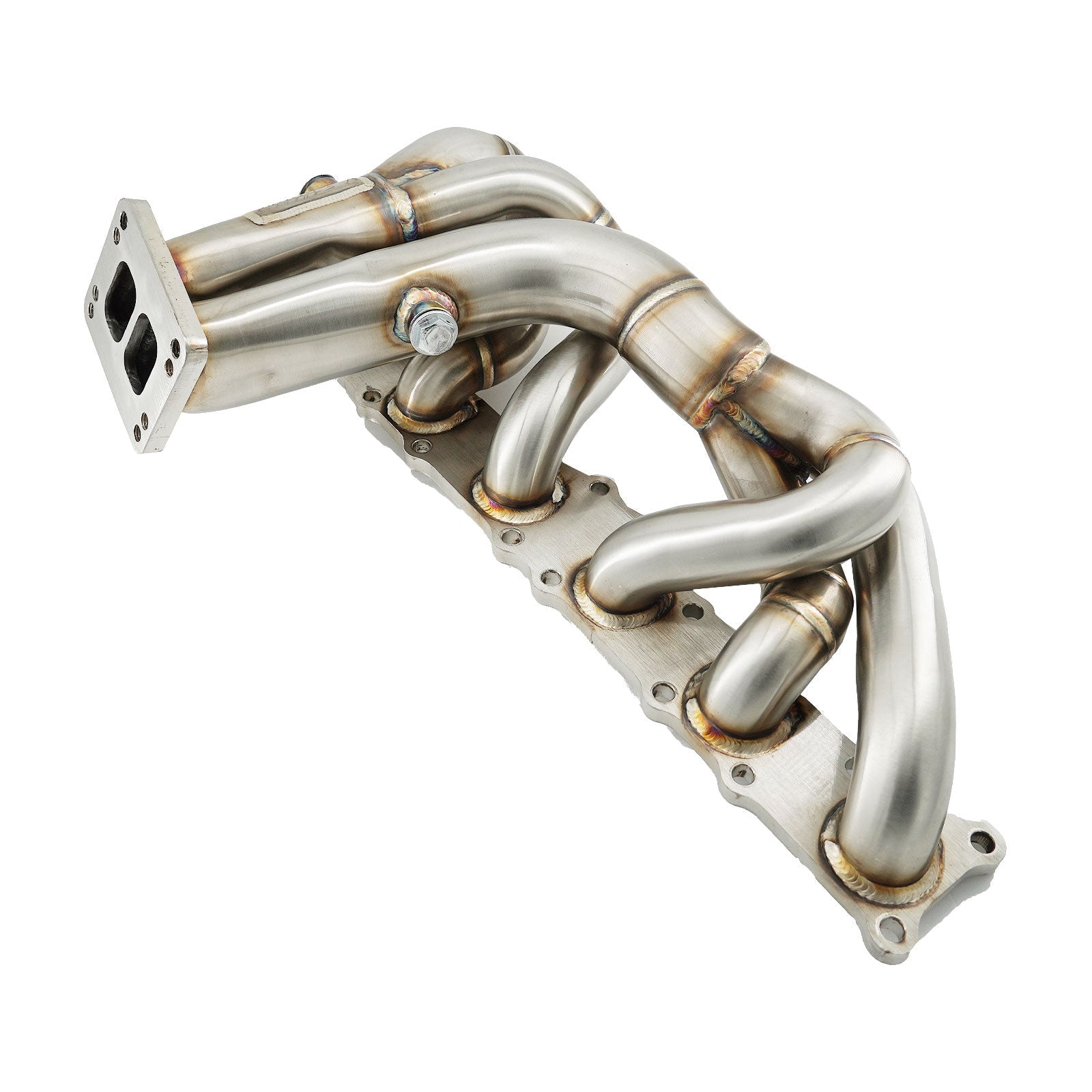 T3 T4 Top Mount Twin Scroll Single Turbo Exhaust Manifold N54 135i 335i 535i Z4