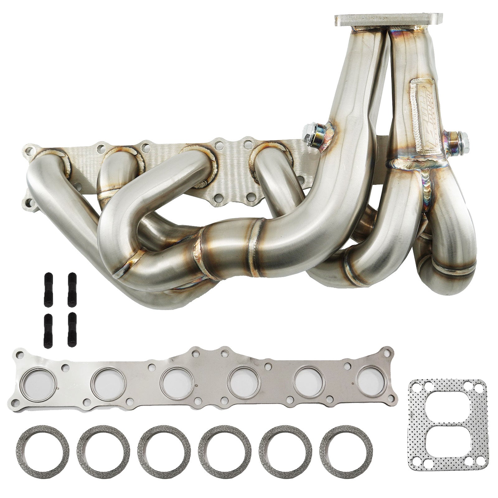 N54 Top Mount T4 T3 Single Turbo Exhaust Manifold for 135i 335i 535i Z4 E90 E91 E92
