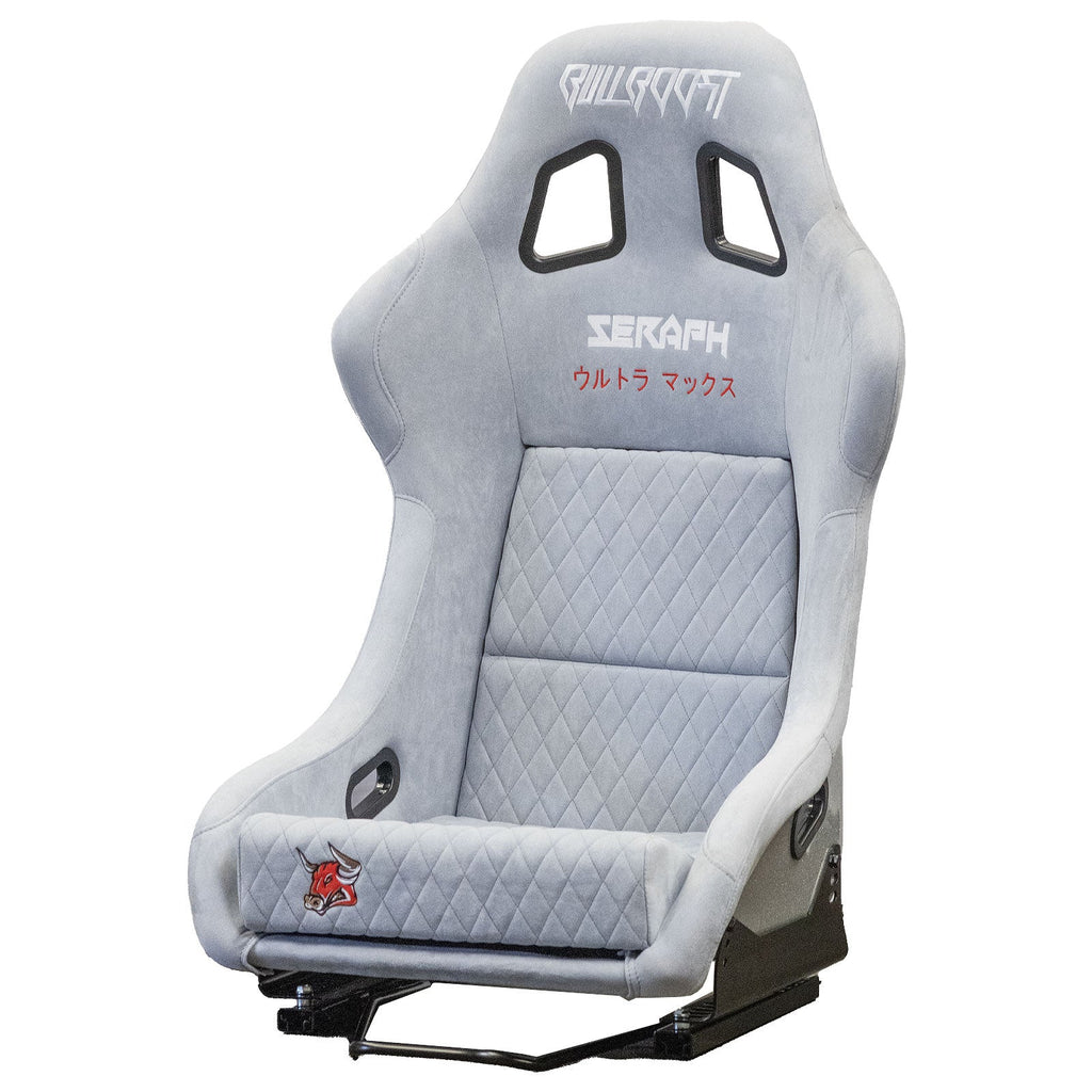 Bull Boost Adjustable Racing Lowered Ultra Max Bucket Seat w/ Seat Rails