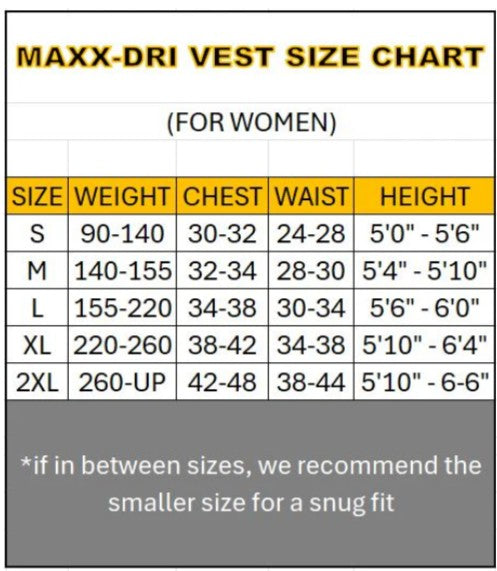 221B Maxx-Dri Vest 5.0: New & Improved Body Armor Cooling Vest - Unisex