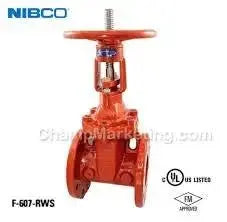 NIBCO F607RWS Fire OS&Y Valve for Visual Status