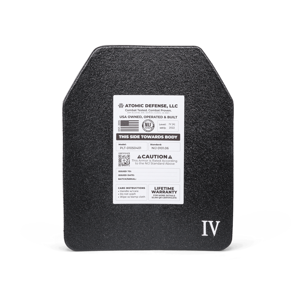 NIJ Level IV Body Armor Plate - ESAPI/XSAPI