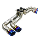 High Flow Titanium Catback Exhaust System for Ferrari 360 Modena Spider F360 3.6L