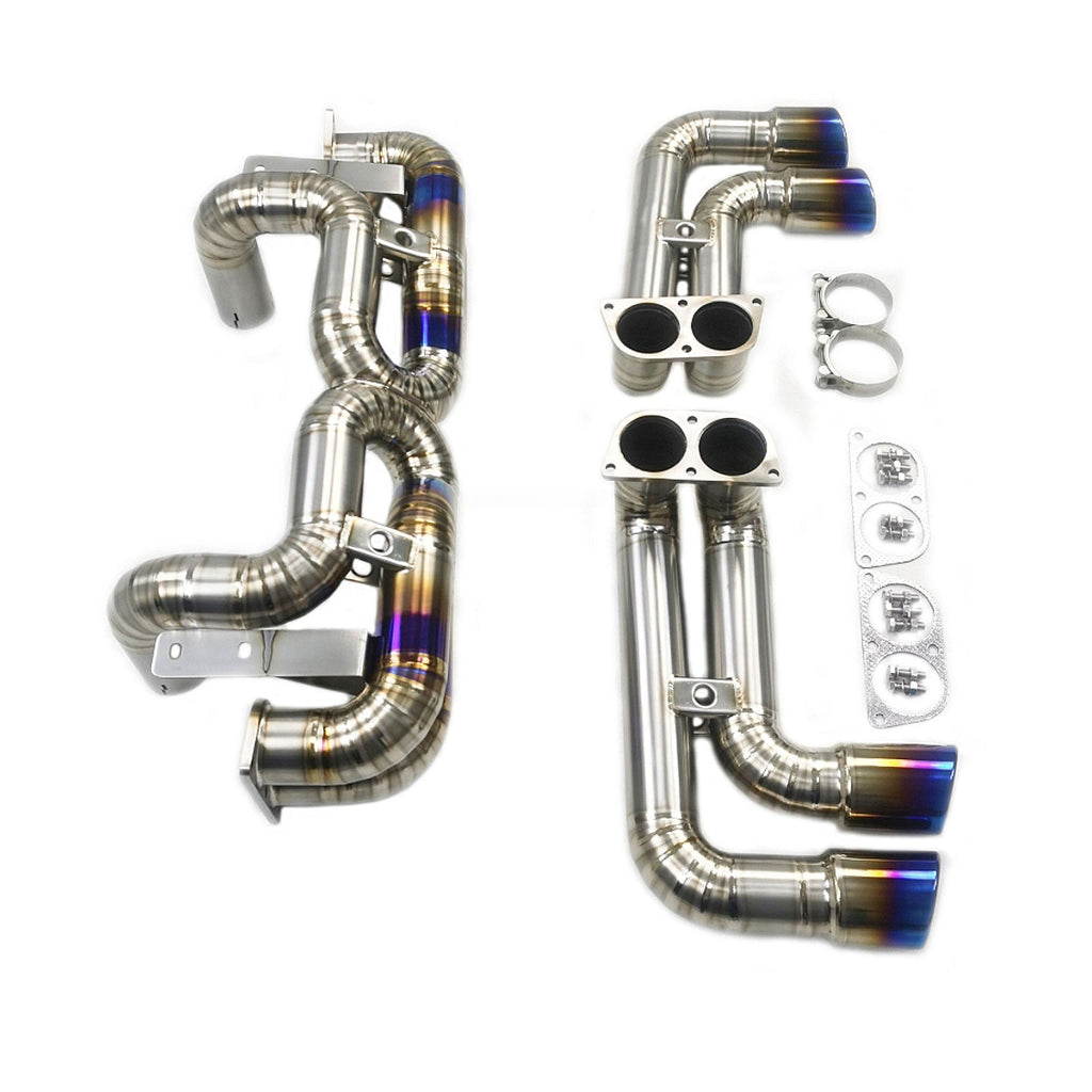 High Flow Titanium Catback Exhaust System for Ferrari 360 Modena Spider F360 3.6L