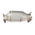 Single OEM Stainless Exhaust Downpipe for A4 A5 Q5 B9.5 2.0T