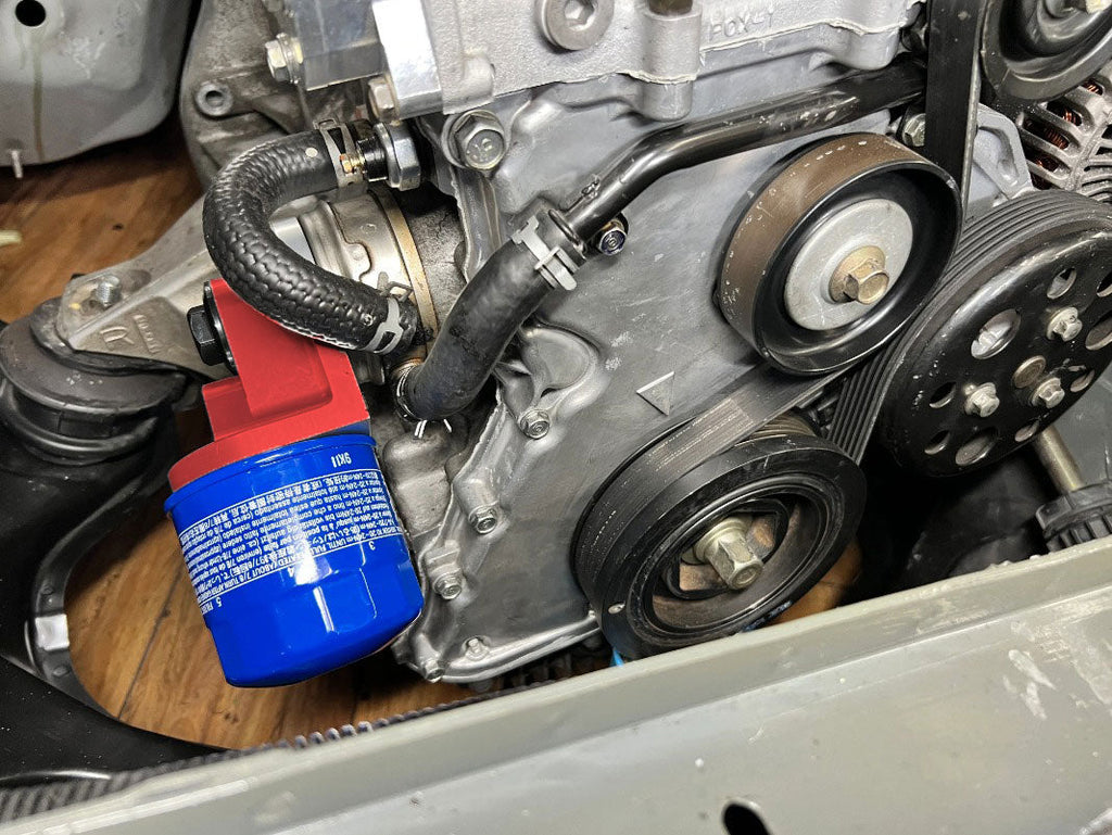 B Series B16 B18 B20 Oil Filter Relocation Adapter For Honda Acura EG DC EK DC2