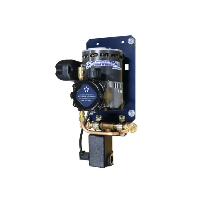 General Air Products OL Plus Oil-Less Riser Mount Air Compressor - UL/FM Fire System Ready & Reliable.