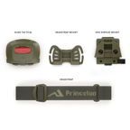 Princeton Tec Quad Tactical MPLS - 78 Lumens Headlamp - Made in USA