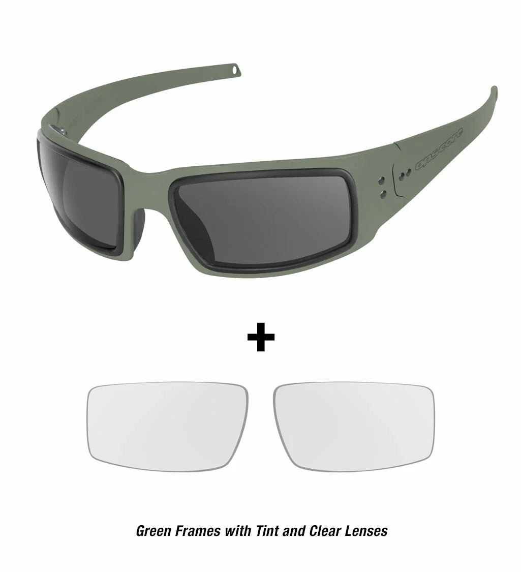 Ops-Core MK1 Glasses: Laser & Impact Protection