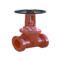 6 Flanged Non Rising Stem Gate Valve With Handwheel 6"