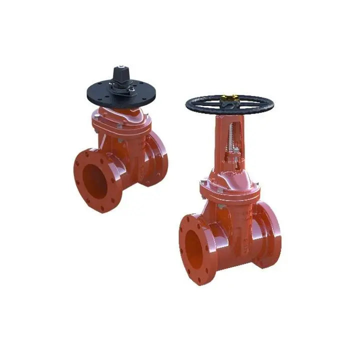 OSY Flanged Gate Valve 350psi Resilient Wedge NRS